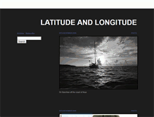 Tablet Screenshot of latitudeandlongitude.com